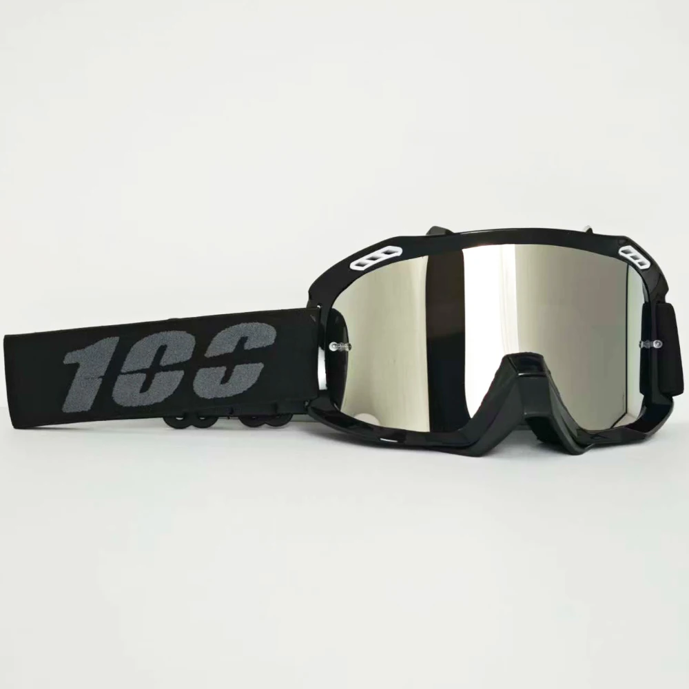 100 lenti ad alta definizione occhiali da sci da snowboard antivento antipolvere antisabbia tutto il giorno uomo donna moda occhiali sportivi all'aria aperta