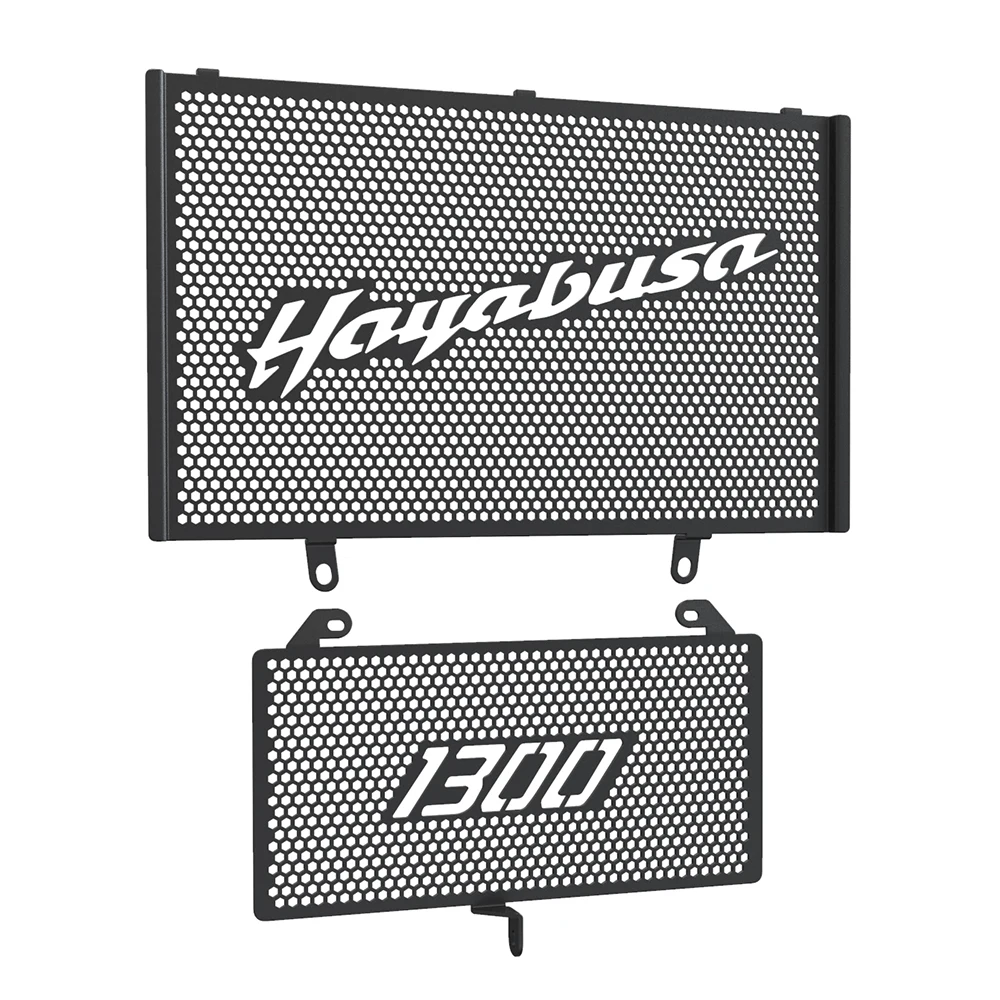 

For Suzuki GSX 1300R Hayabusa 1999~2023 2022 2021 Motorcycle GSX1300R Radiator Grille Guard Cover Oil Cooler Guard Set GSXR1300