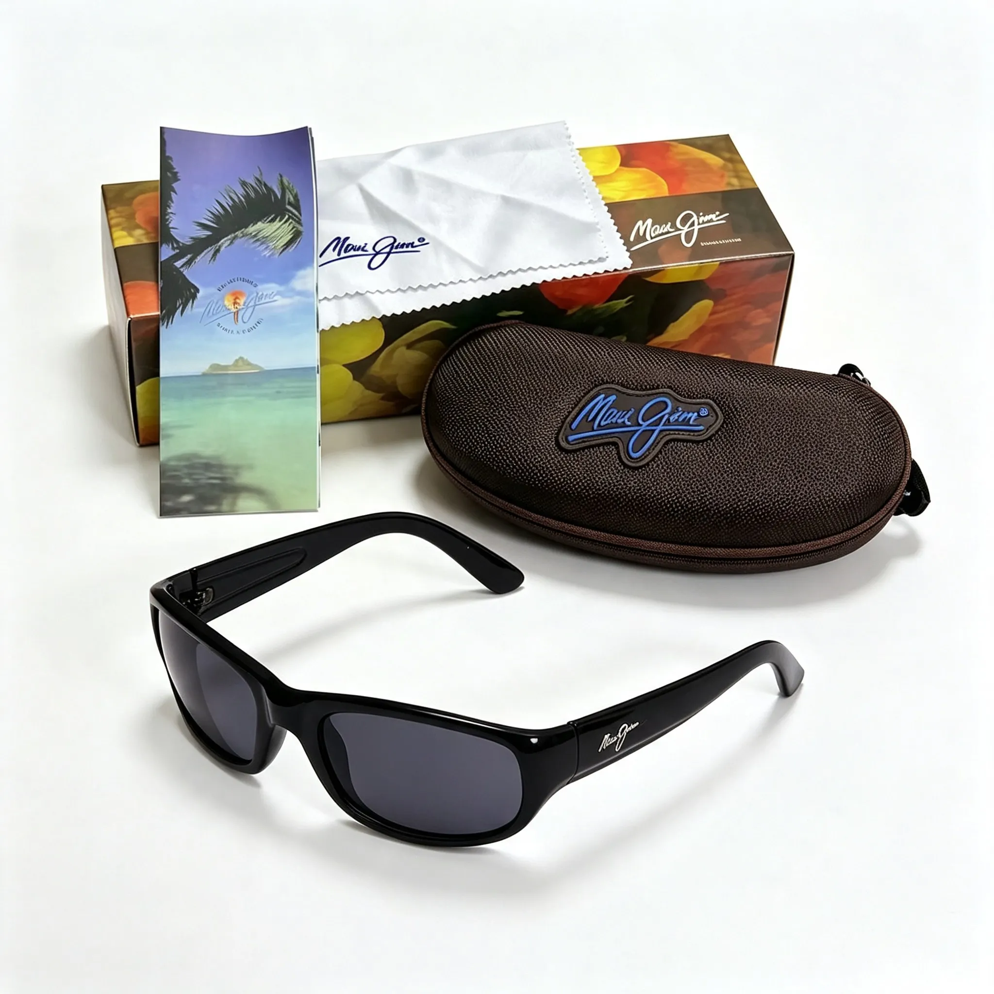 Óculos de Sol Polarizados Maui Jim para Homens e Mulheres, Óculos de Esportes ao Ar Livre, Ciclismo, Pesca, UV400, Óculos de Motorista, Óculos de Lazer