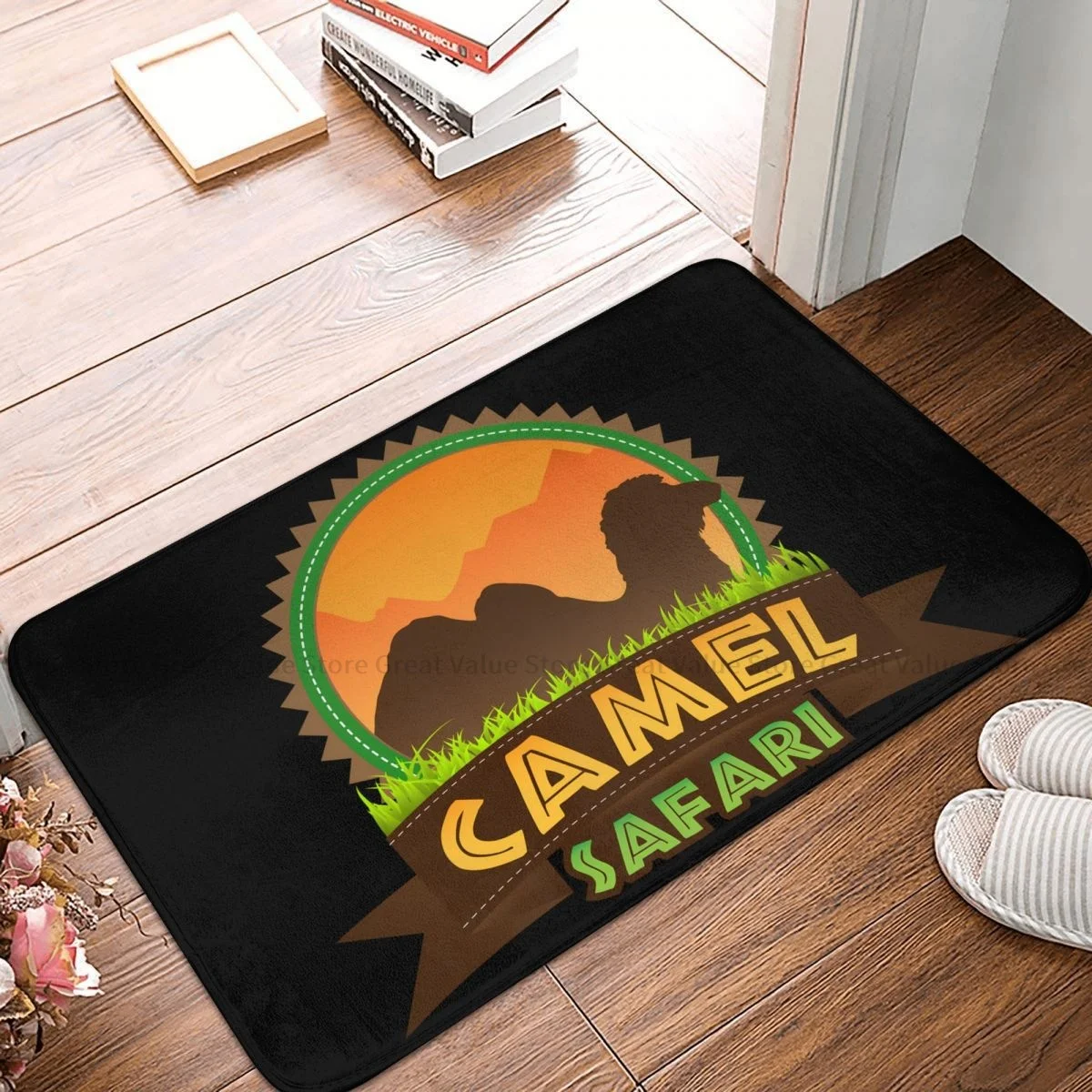 Camel Trophy Kitchen Non-Slip Carpet Harajuku Bedroom Mat Welcome Doormat Floor Decoration Rug