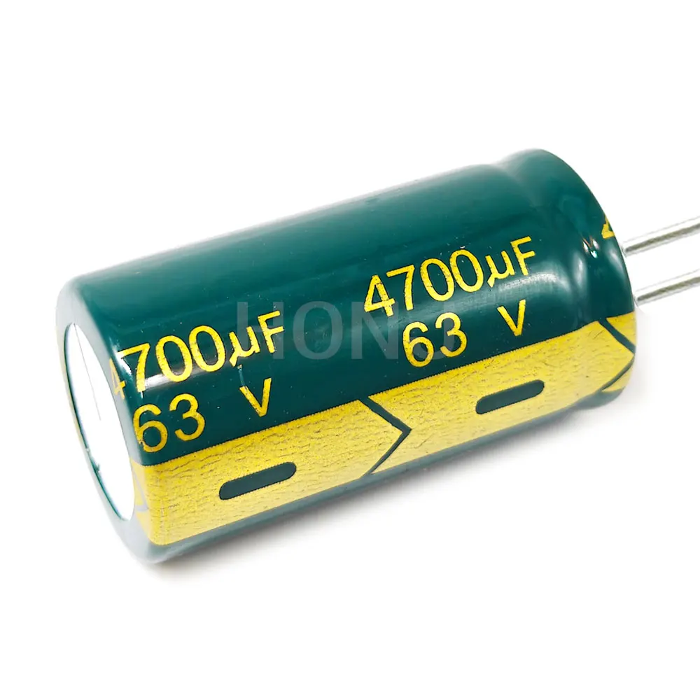 1PCS 63V4700uf 22x40mm Aluminum Electrolytic Capacitor 4700uf63v 63v 4700uf 63V 4700mf 63vdc 4700MFD 63v4700mf 4700mf63v ±20%