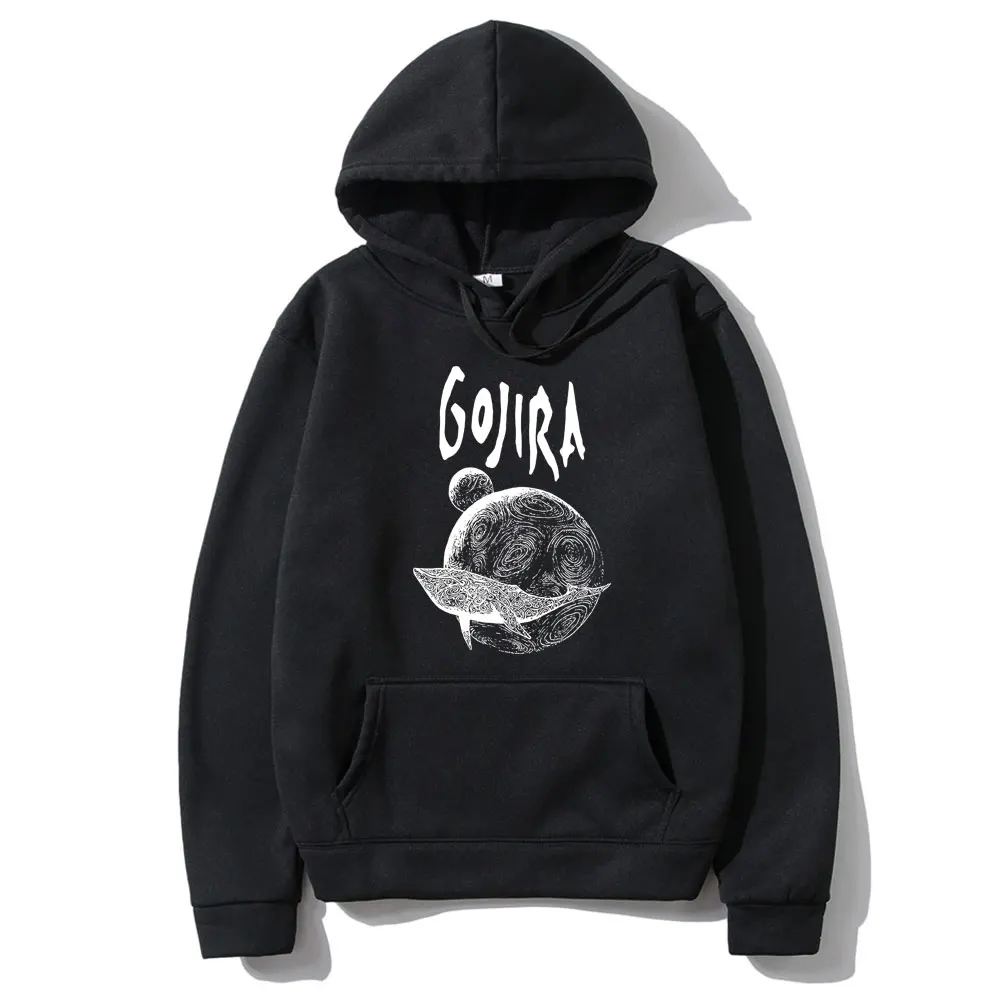 French Metal Band Gojira From Mars To Sirius Album Cover Hoodie Men Women Vintage Rock Oversized Pullover Mens Casual Hoodies