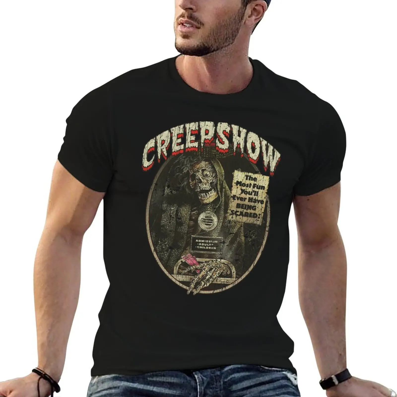 

Creepshow 1982 T-Shirt man t shirts high quality luxury brand t shirts for man graphic tees T-Shirt