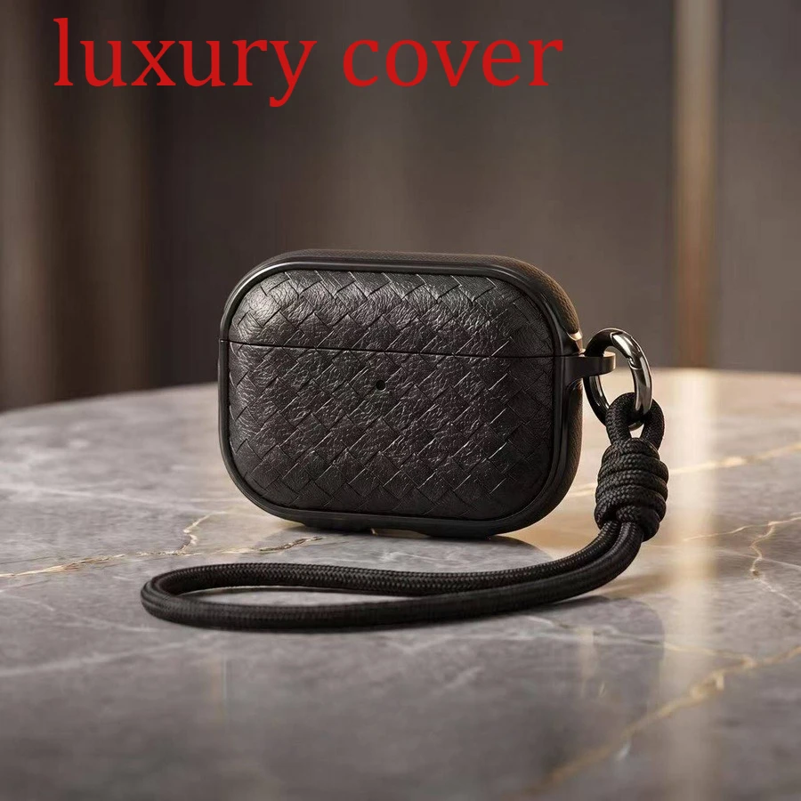 For Airpods 5 Case luxury shell leather soft cover for airpods pro2 /Pro 3 /pro2 case earphone cover funda air pro 4
