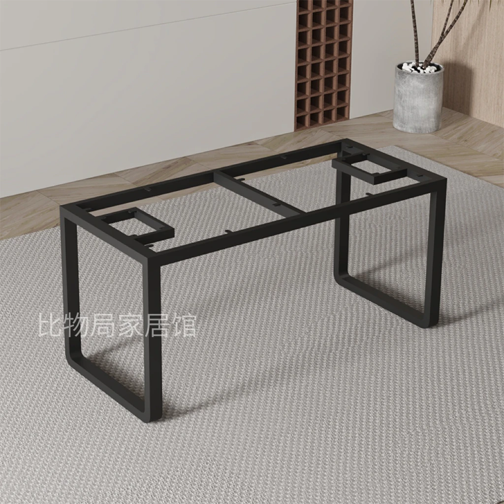 

Metal rock slab table leg bracket Large slab desk leg Marble table rack Stainless steel dining table foot support base