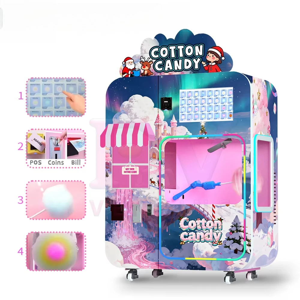 Mesin Pembuat Gula Kapas Komer - Candy Floss Machine Commercial ulasan dan harga