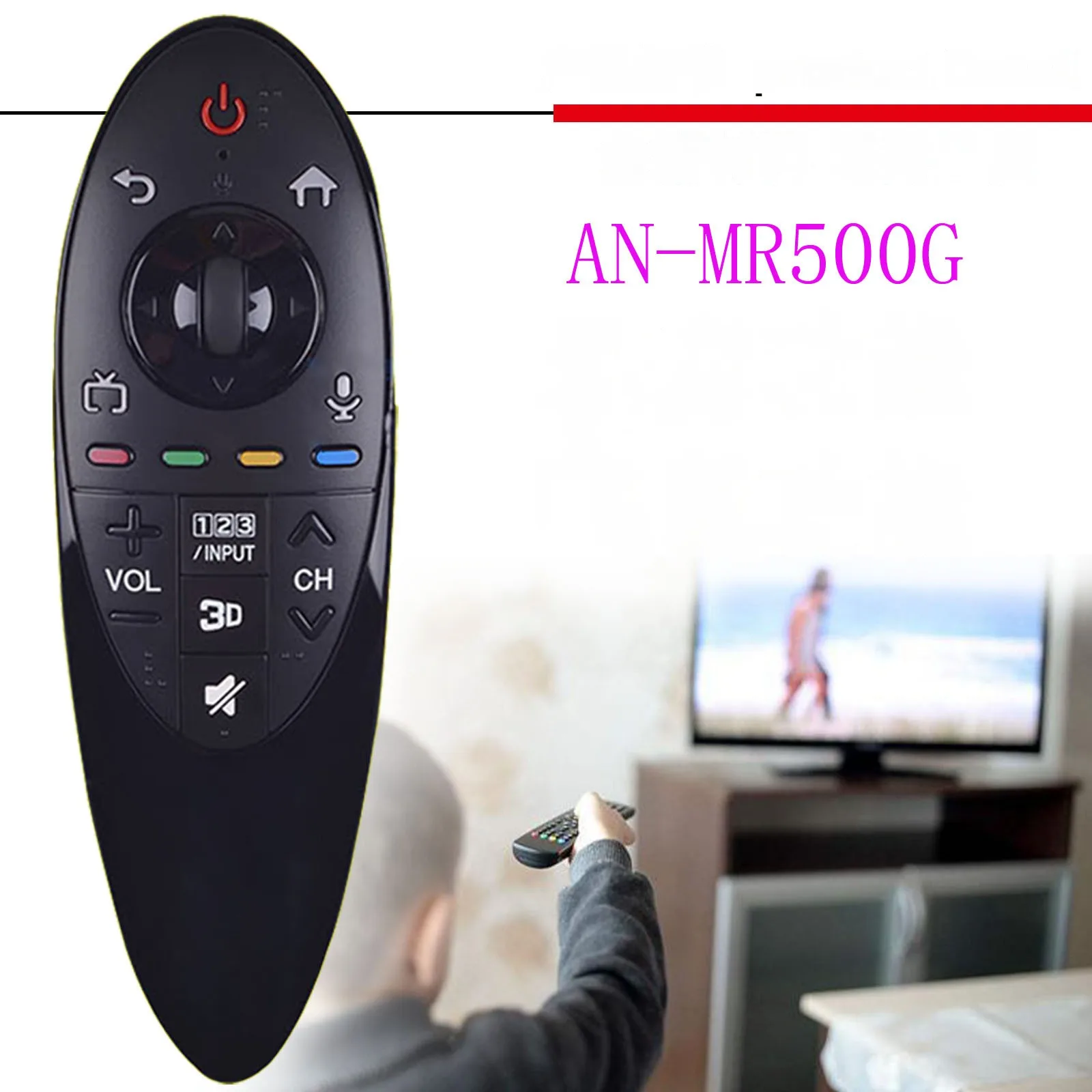 Applicable to LG TV 3D somatosensory voice remote control AN-MR500G MR500 GB UB series