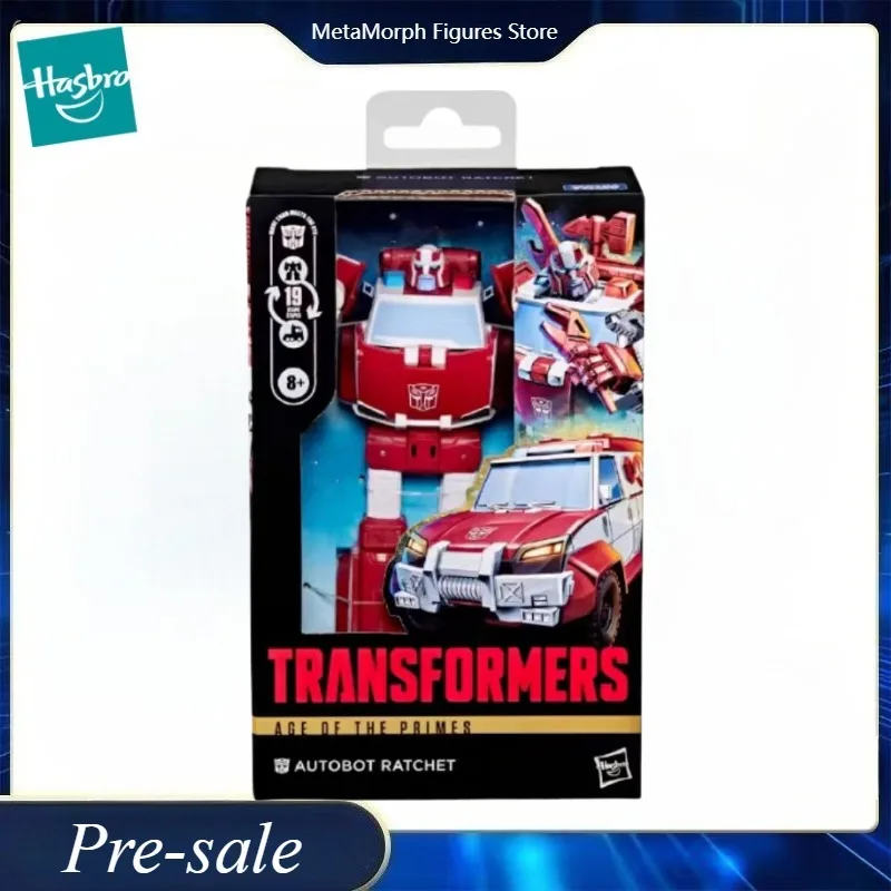 

【Pre Sale】Original Hasbro Transformers Age of The Primes Autobot Ratchet Anime Figure Collection Toy Model