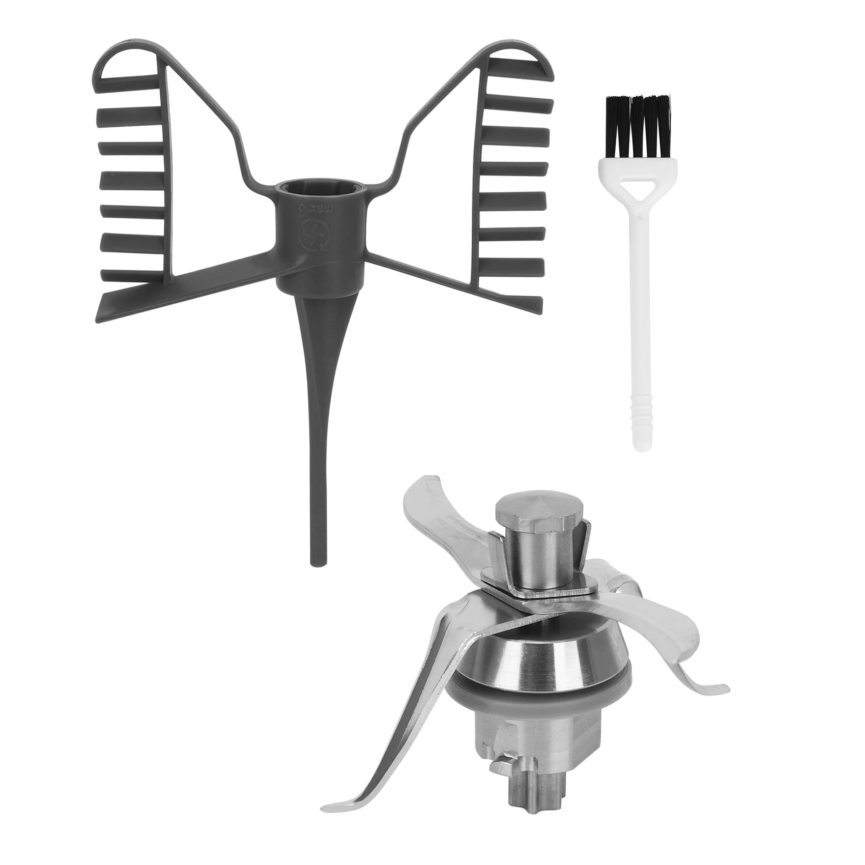 

Stainless Steel Blender Blade Stirring Attachment Whisk Butterfly Replacement Accessories for TM21