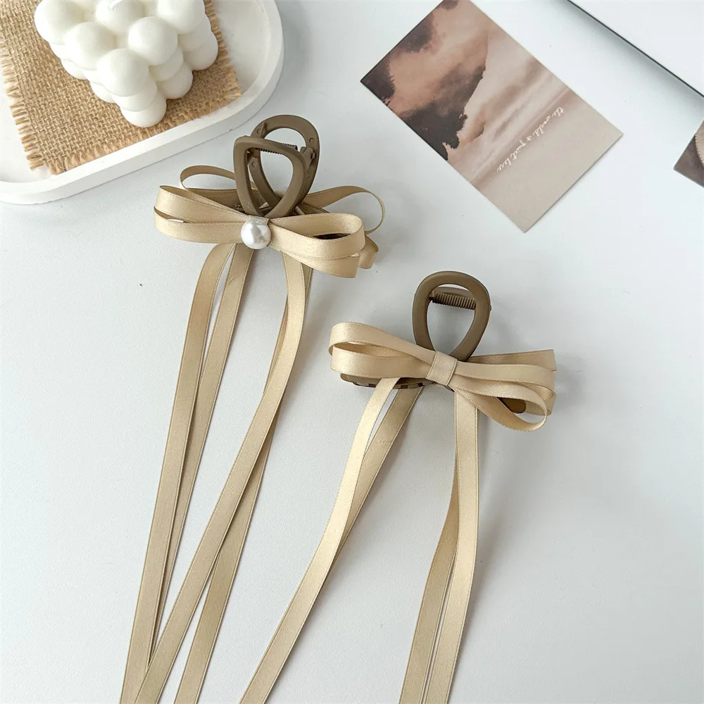 الشريط القوس مشبك شعر للنساء والفتيات أنيقة عودة رئيس أغطية الرأس مشبك شعر موضة إكسسوارات الشعر موضة دبوس الشعر عصابات الرأس #4