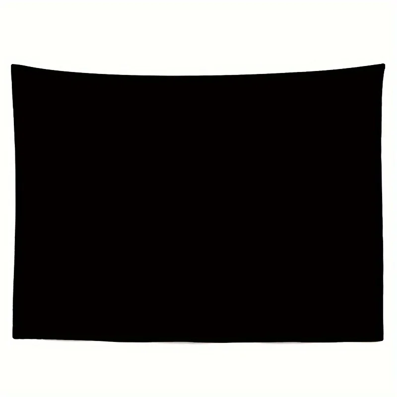Wandteppich aus Polyester, einfarbig, schlicht, minimalistisch, dekorativ, Wandbehang für Schlafzimmer, Wohnzimmer, moderner Stil, Ambiente