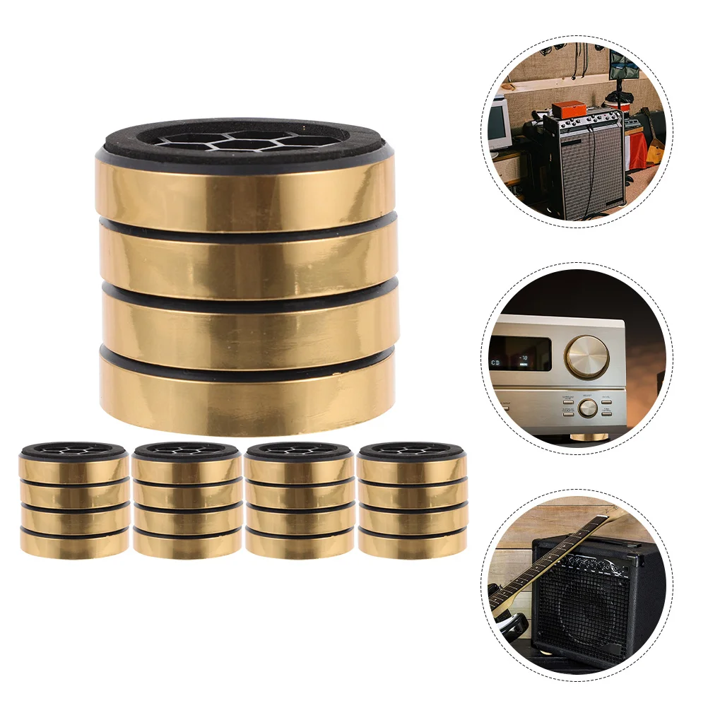 

20Pcs Amplifier Isolation Feet Plastic Anti-Slip High-Damping Replacement for Audio Speakers Subwoofer Turntable Cabinet Speaker
