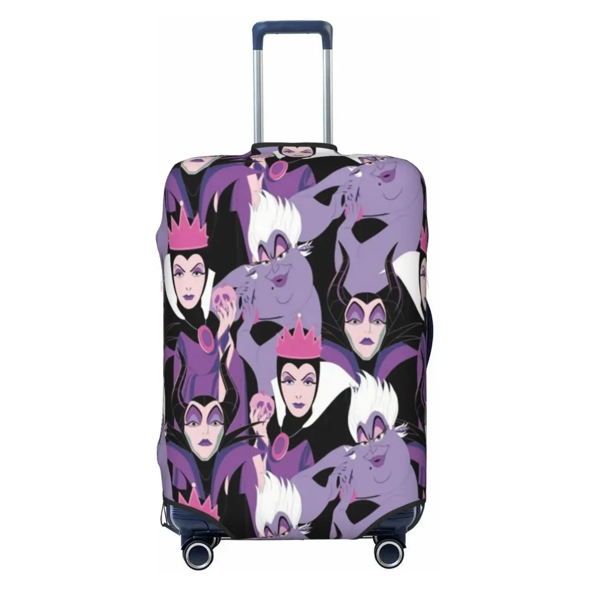 

Custom M-Maleficent Movie Travel Luggage Cover Dust Proof Suitcase Cover Protector Fit 18-32 Inch