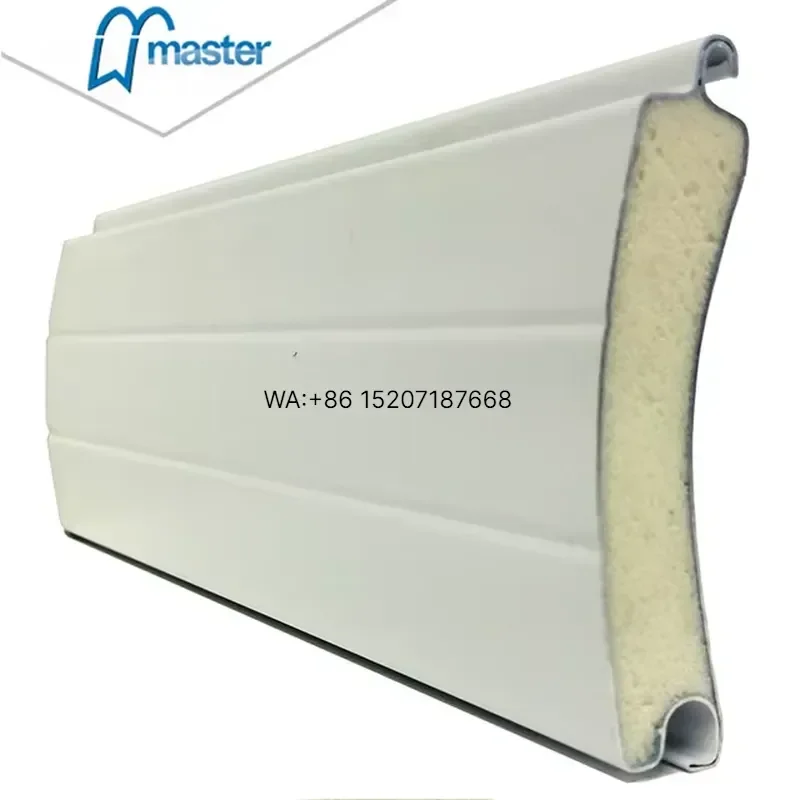 Wmwmnu for Master Well 55mm 77mm Roller Shutter Door Slats High Quality PU Foaming Wholesale