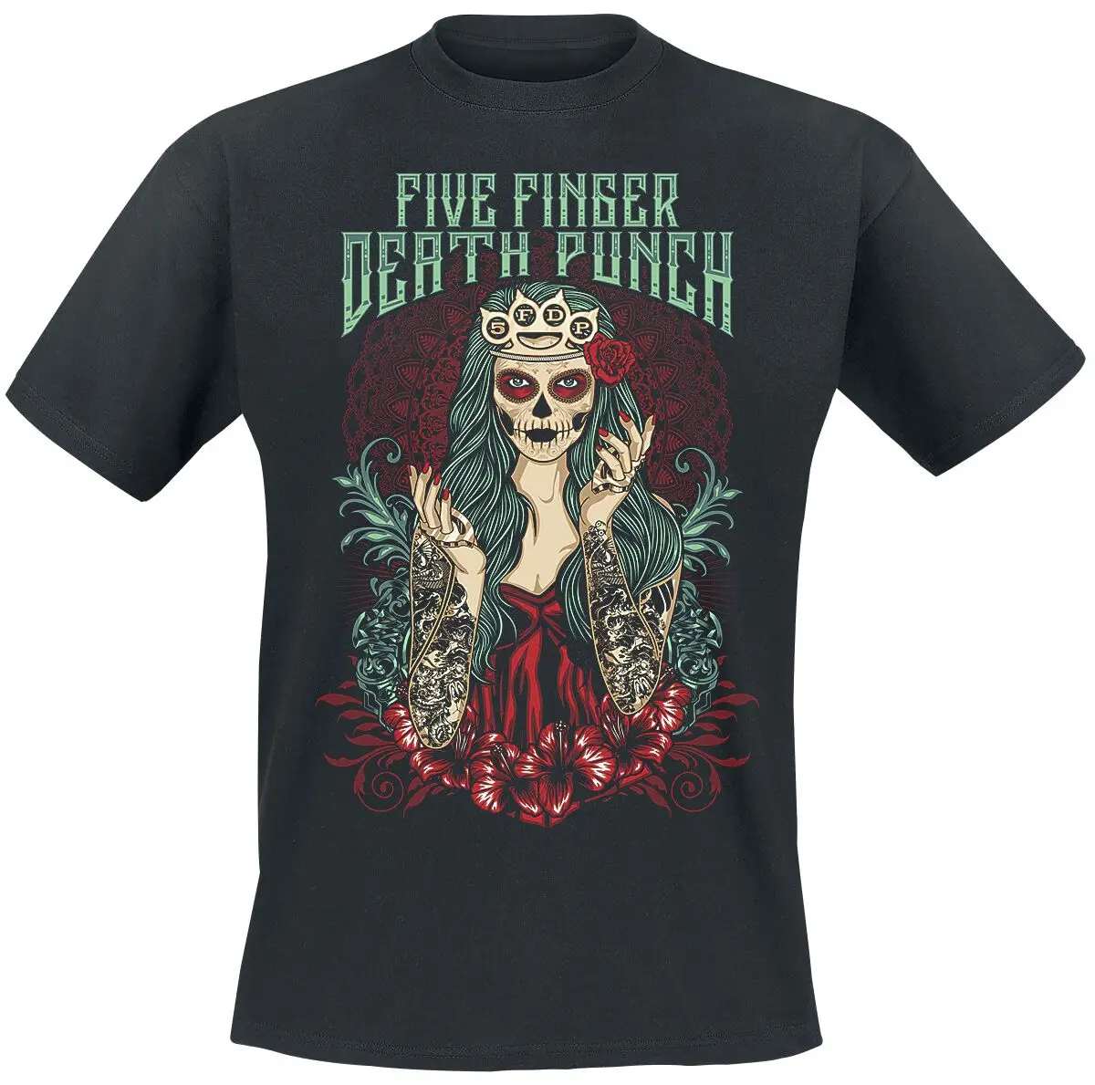 New 2026 Five Finger Death Punch T-Shirt Men Women Rock Band Graphic Tee Cotton Summer Streetwear Top