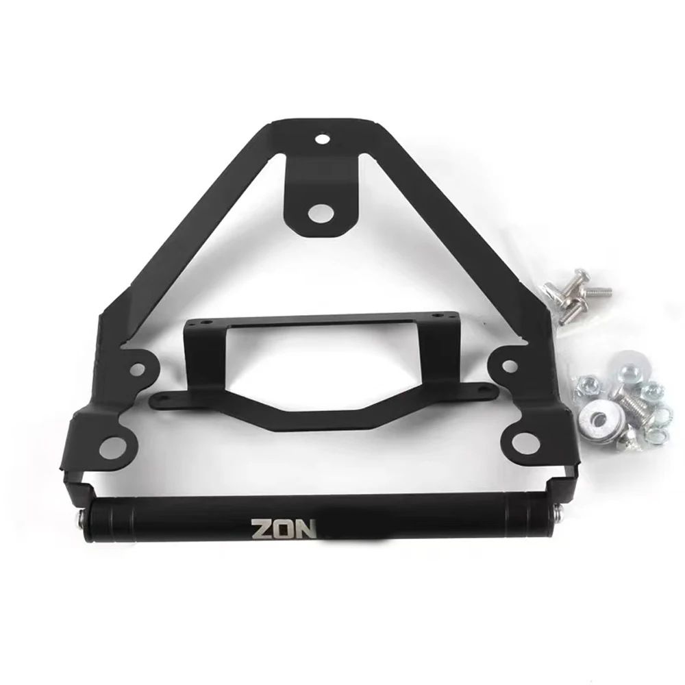 Motorcycle For ZONTES ZT368D 368D Accessories Stand GPS Navigation Plate Bracket 22MM 368 D 2024  Extended Navigation Bracket