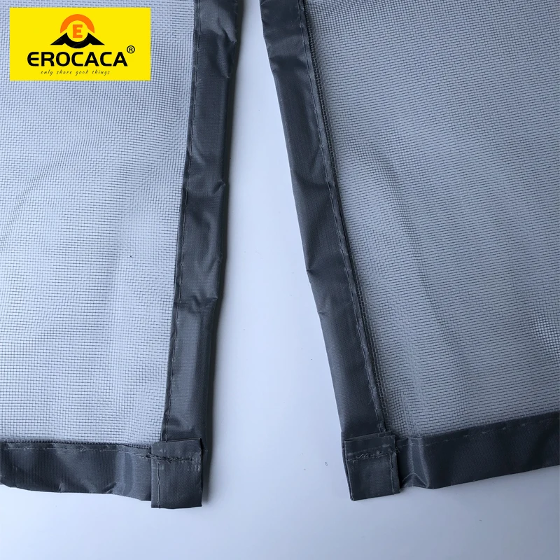 Imagem -05 - Erocaca-cortina de Porta de Tela Magnética Anti-mosquito Net Fly Insect Screen Mesh Fechamento Automático Tamanho Personalizado Fácil Instalação