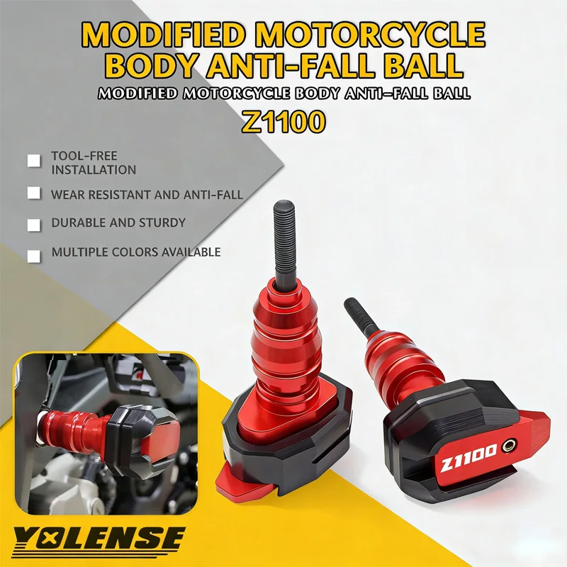 

Для мотоциклов Z1100 Z 1100 SE Z1100SE 2026: Защита от падений, слайдер рамы с ЧПУ, защита обтекателя, краш-пад, протектор