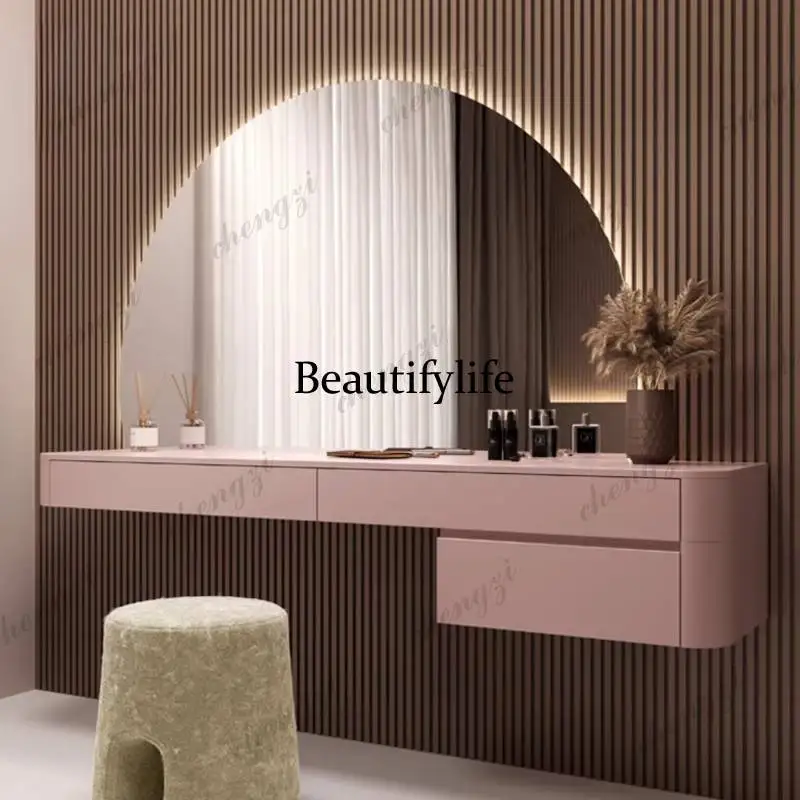 

Simple Makeup Table Natural Nordic Lounges Bedroom Dressing Table Drawers Mirror Coiffeuse Chambre Furniture For Home
