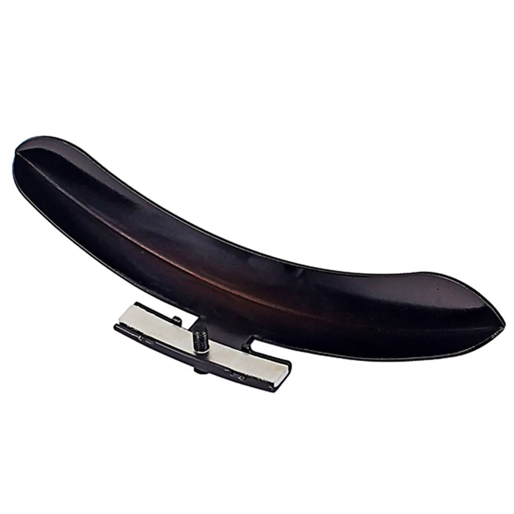 

Single Leg Zinc Alloy Banjo Armrest Black Mirror Finish Replacement Part Banjo Protector Accessory Restoration Bracket Rim Hooks