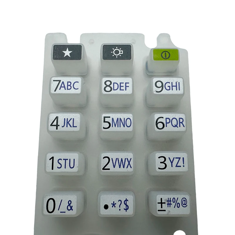 Imagem -04 - Botão Macio de Borracha Chave para Estação Total Top-con Teclado Instrumentos de Levantamento Acessórios Es602g Gts1002