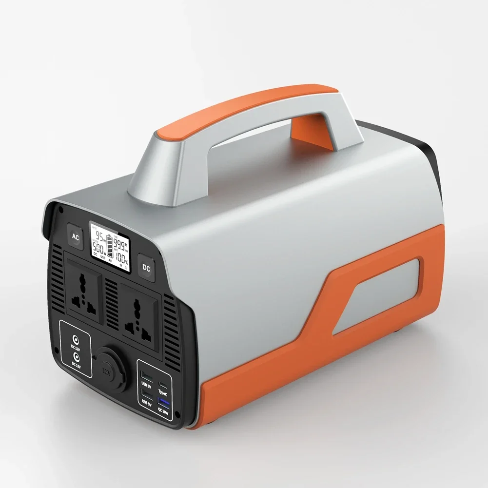 EXLIPORC Portable Rechargeable Power Station 500w 1000w 2000w Solar Panel Generator Lithium 3000w Home Energy System