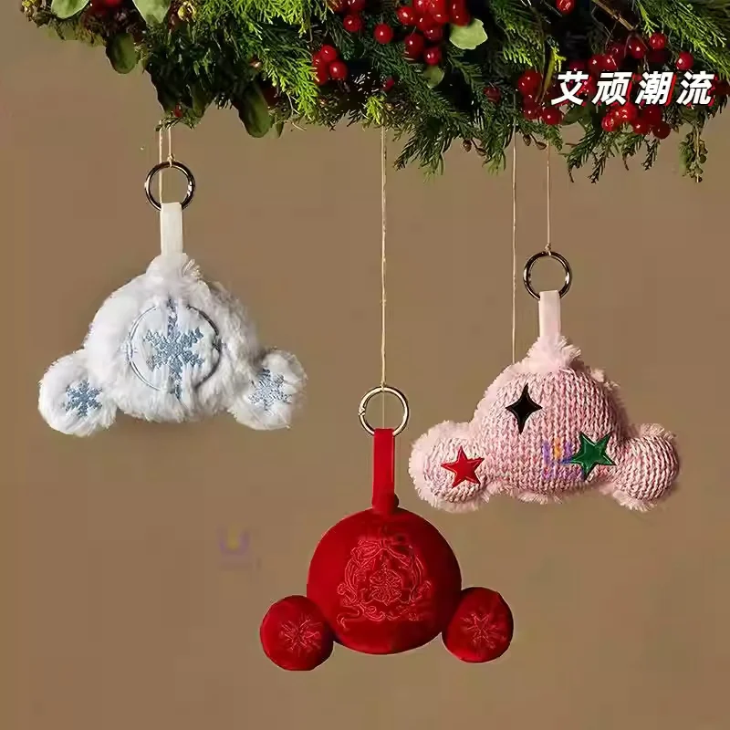 Echte Skullpanda Vertel me wat je wilt Serie Blind Box Kerst Skullpanda Decoratie Hanger Leuk kerstverrassingscadeau