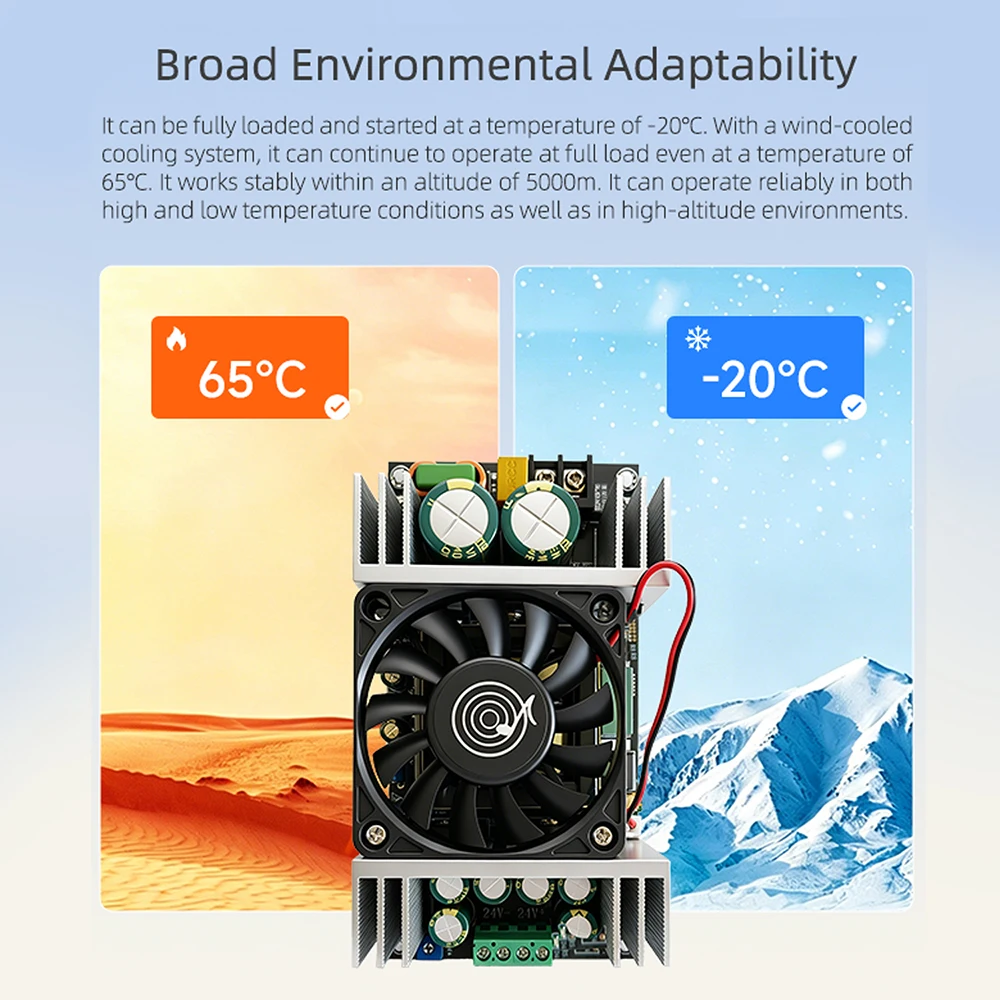 400W LLC Schaltnetzteil AC 220V zu DC 24V Hocheffizient Geräuscharmes Design für Verstärker und Subwoofer – Detail 12
