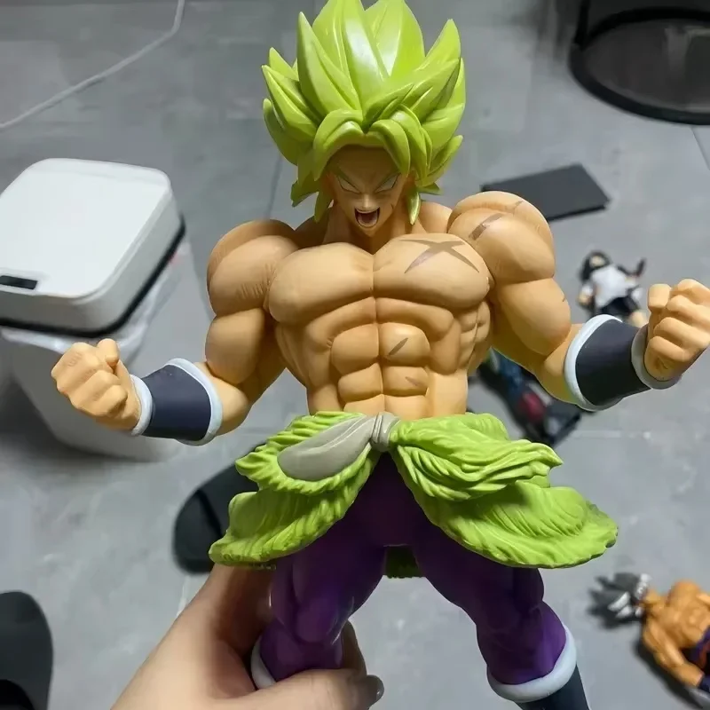 New Dragon Ball Anime Angry Broli Action Figure Model Toys Cartoon Pvc Statue Decoration Children'S Ornament Dolls Birthday Gift