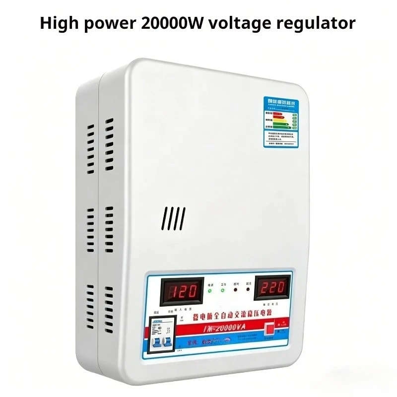 15KVa Voltage Stabilizer with Input Voltage 120V-270V AndOutput 220V Household Automatic Stabilized Power Supply Tool