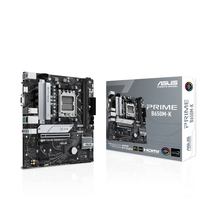 ASUS New PRIME B650M K AMD B650 يدعم سعة 96 جيجابايت AMD Ryzen ™ 7000 8000 9000 سلسلة اللوحة الأم المقبس AM5 #2