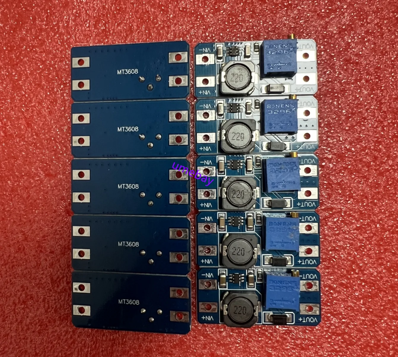 10 قطع، وحدة معززة MT3608 DC-DC 2A لوحة معززة جهد الإدخال 2-24 فولت حتى 5/9/12/-28 فولت قابل للتعديل #3