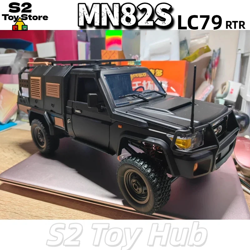 

MN82S 1:12 Scale 4WD RC Rock Crawler Full Proportional Remote Control Off-Road Truck Electric Hobby Grade RC Car Model Toy