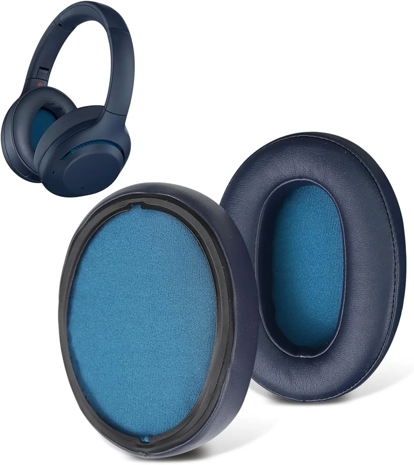 WH-XB900N Replacement Earpads for Sony WH-XB900N(WH-XB900) Headphones,Ear Pads Cushions with Noise Isolation Memory Foam,Soft