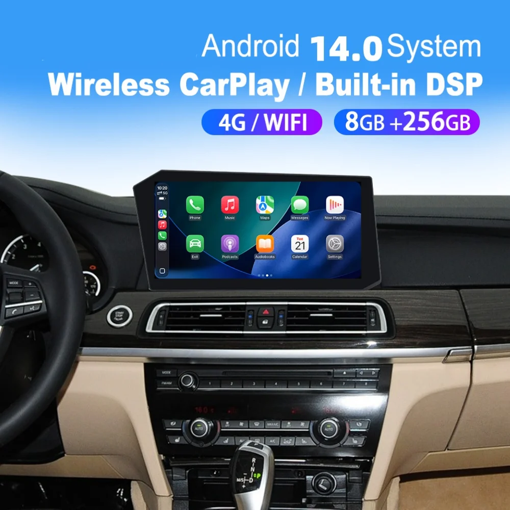 2026 Model Car Multimedia Player For BMW 6 Series 7 Series 2009~2018 Android Auto Carplay GPS Navigation Car Radio DSP Head Unit