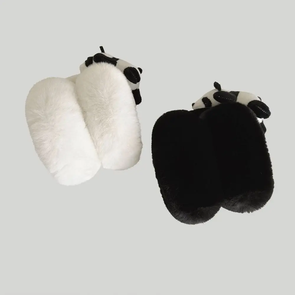 

Cute Ear Cap Plush Panda Earmuffs Thicken Windproof Foldable Earmuffs Earflap Keep Warmer Winter Ear Cover Student