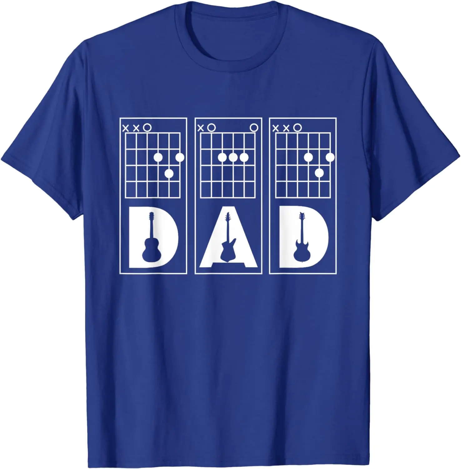 DAD Guitar Chord, Funny Guitarist Gift T-Shirt