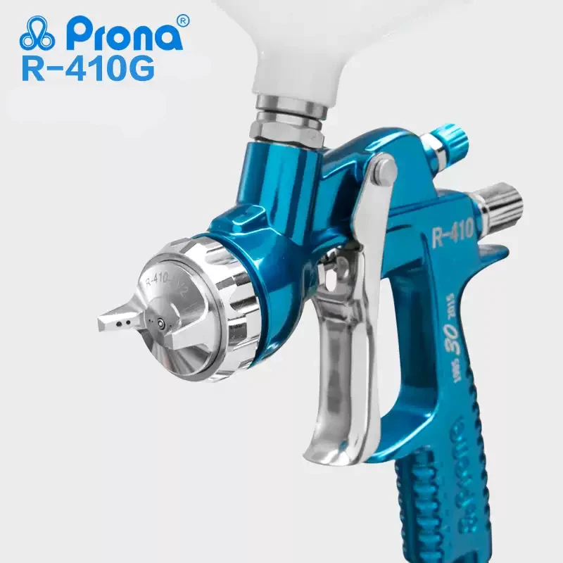Taiwan Baoli Prona Pneumatic Spray Gun Tool R-410 Automotive Sheet Metal Professional High Atomization Manual Spray Gun