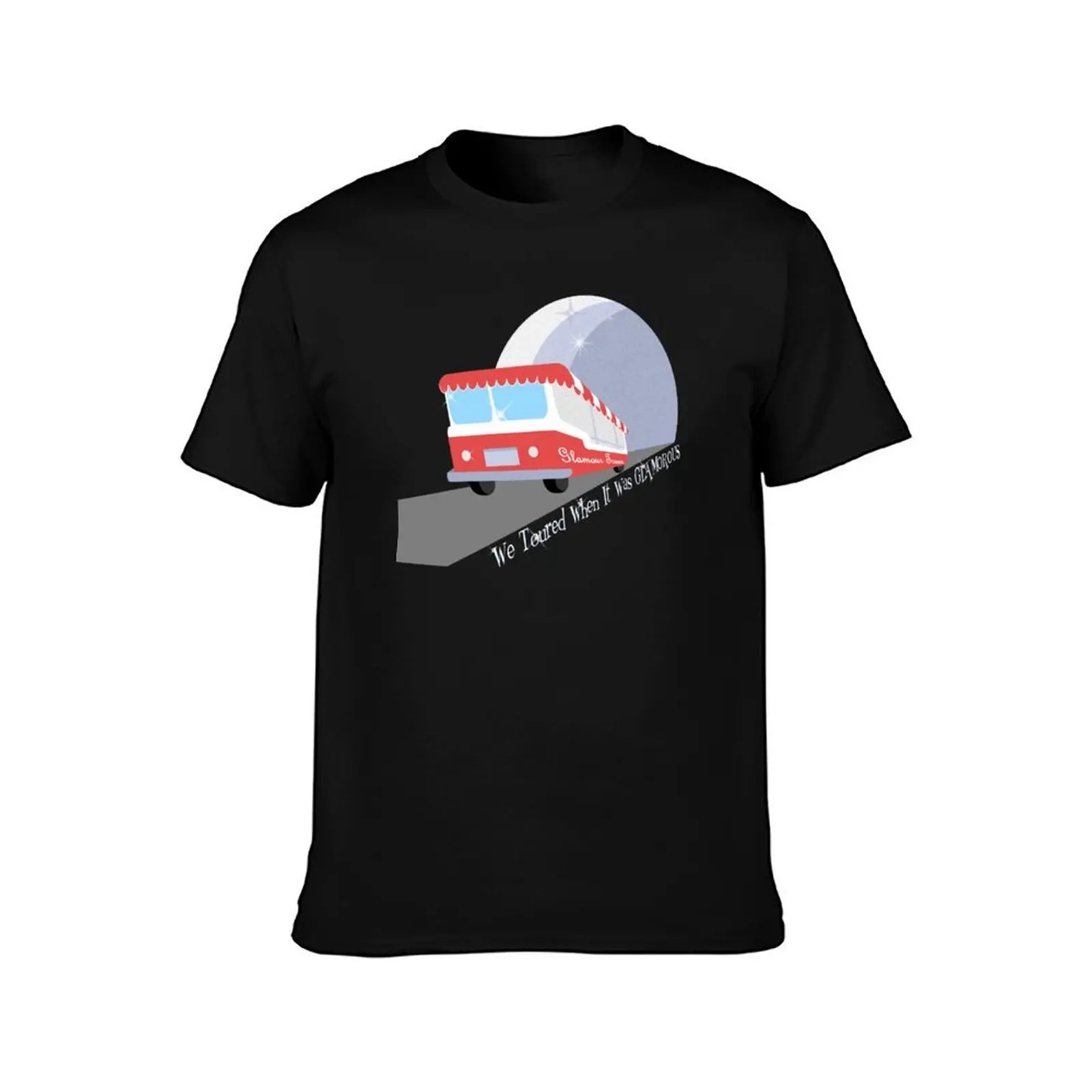 USH Tour Guide Glamor T-Shirt Summer Casual Cotton Tee Oversized Streetwear Tops Vintage Graphic Print Unisex Men Women