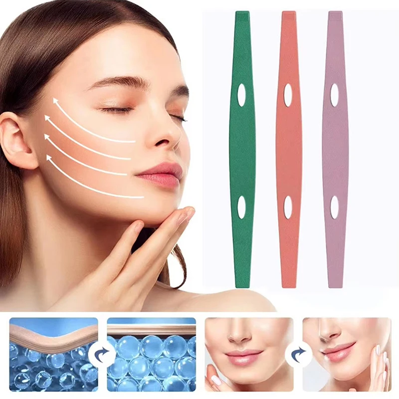 Vendaje adelgazante Facial, eliminador de papada, Estiramiento Facial en V, antiarrugas, vendaje transpirable para dormir, herramientas de belleza para el cuidado de la piel