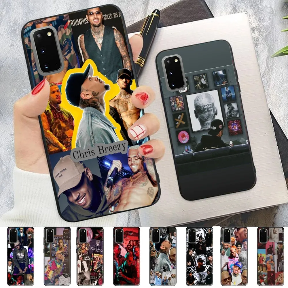 

Chris Brown Phone Case For Samsung S 9 10 20 21 22 23 30 23 24 Plus Lite Ultra FE S10lite Fundas