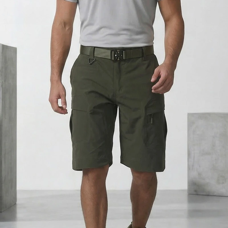 

Outdoor Hiking Tactical Shorts Men's Quick Drying Workwear Five Quarter Pants Summer Sports Wear-resistant Training Frog Pants