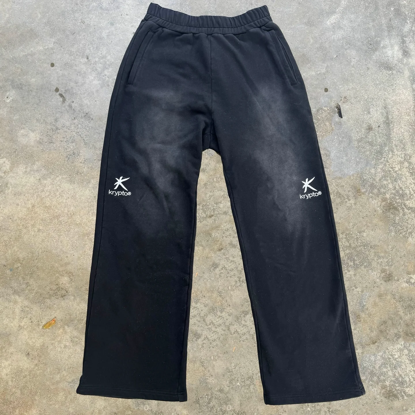 Y2k Готические мешковатые потертые спортивные штаны в стиле хип-хоп с вышивкой, повседневные брюки для бега с эластичной резинкой на талии, махровые прямые брюки для мужчин и женщин, спортивные штаны для спортзала