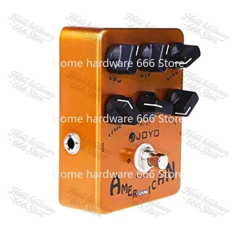 Pedal simulador de amplificador de sonido americano JF-14 de amplificador FD 57 Deluxe de limpieza al sonido Overdrive para efecto de guitarra eléctrica