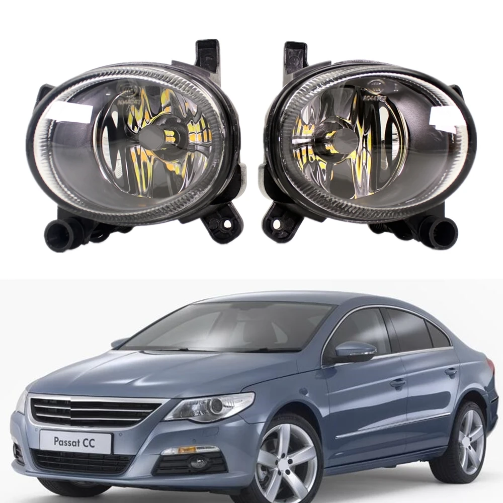 

Front Bumper Fog Lamp Driving Light With LED Bulbs 8T0941699 8T0941700 For VW CC 2008 2009 2010 2011