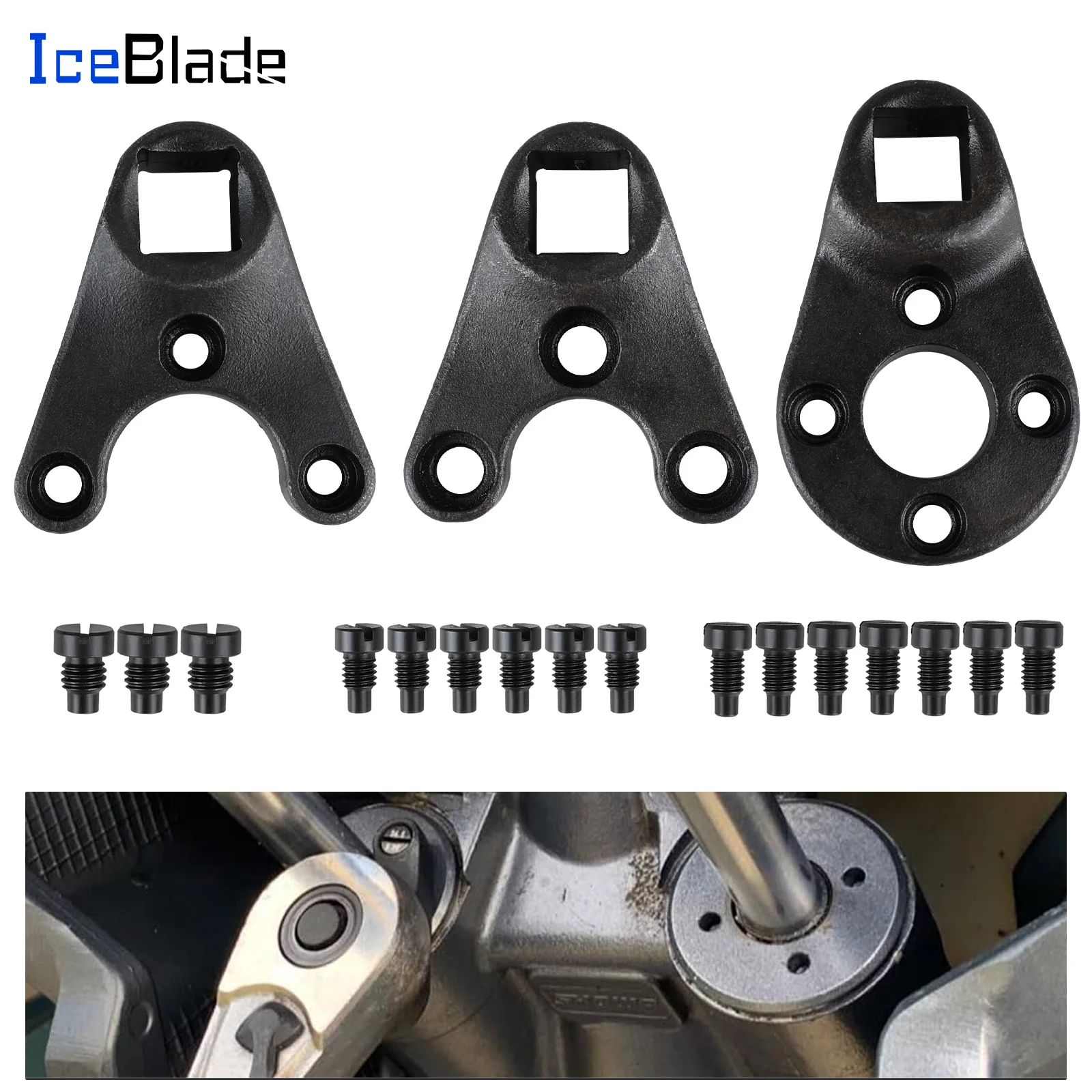 

IceBlade MT0004 MT0006 MT0009 Набор инструментов для наклонного штифта подвесного двигателя, подходит для Yamaha Suzuki All Seastar, гидравлические торцевые заглушки