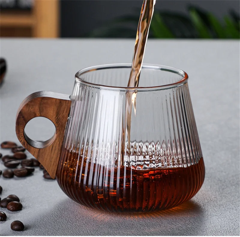 Tuang Di Atas Gelas Kopi Ketel Tahan Kopi Dripper Mug Mesh Pegangan Kayu Brewer Pot Barista Alat untuk Pesta Rumah Tangga KF25