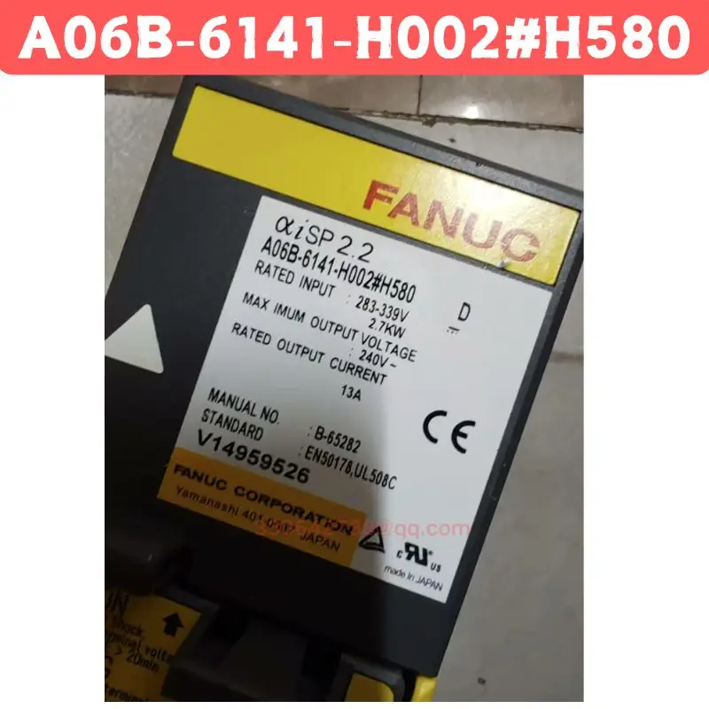 

Привод серводвигателя сервоусилителя A06B-6141-H002 # H580