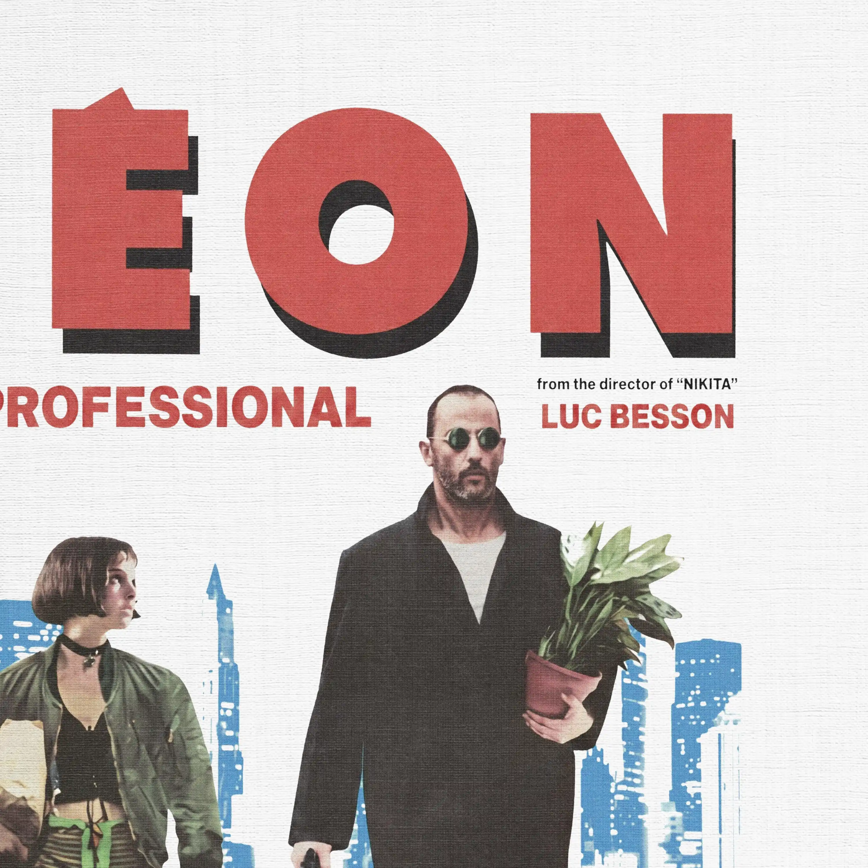 Leon The Professional Filmplakat Natalie Portman Vintage Grafik T-Shirt Baumwolle Herren Damen Streetwear Tee – Detail 5
