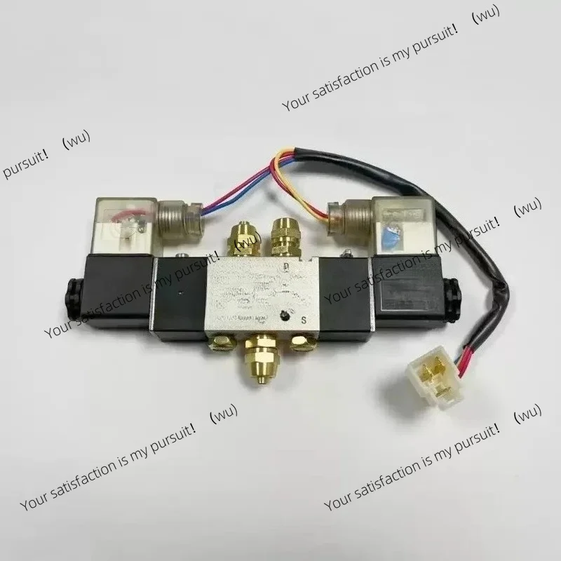 For City Bus School Coach TG2522-08W DC24V Door Pump Solenoid Valve With Wire Pneumatic Passenger Door Replacement Part